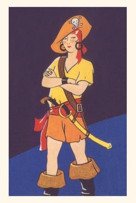 Vintage Journal Woman Pirate by Found Image Press