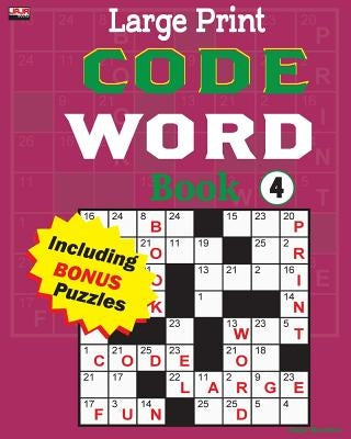 Large Print CODE WORD Book 4 by Jaja Books