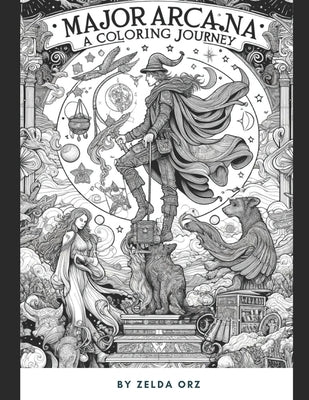 Major Arcana: a coloring journey by Orz, Zelda