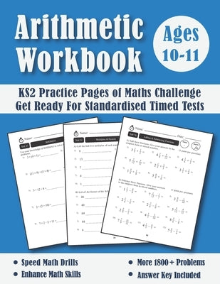 Year 6 Arithmetic Tests - KS2 Maths Challenge: Targeted Practice & Revision Papers (With Answers) - New Y6 Maths Workbook - Ages 10-11 by Publishing, Math Blue