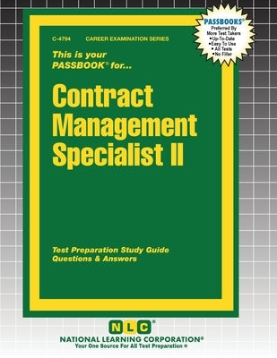 Contract Management Specialist II by Passbooks