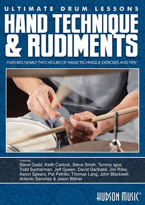 Hand Technique & Rudiments: Ultimate Drum Lessons Series by 