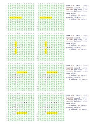 Prime Scrabble Examples 701-750 by Gurtowski, Francis