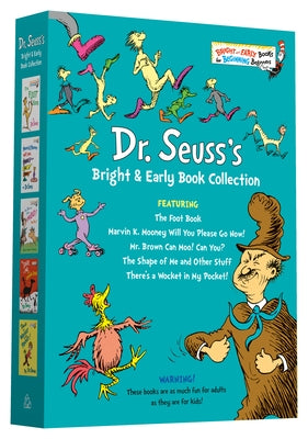 Dr. Seuss Bright & Early Book Collection: The Foot Book; Marvin K. Mooney Will You Please Go Now!; Mr. Brown Can Moo! Can You?, the Shape of Me and Ot by Dr Seuss