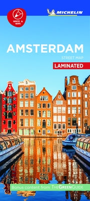 Amsterdam City Map - Laminated by Michelin