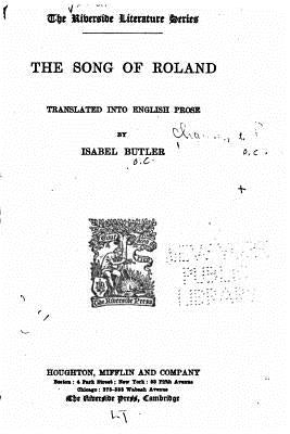 The song of Roland by Butler, Isabel