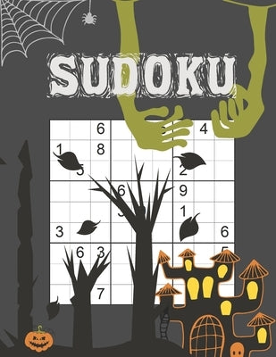 Halloween Sudoku: 5 Difficulty Levels - Easy - Normal - Hard - Very Hard - Extreme - Over 400 Puzzle Grids With Answers At The Back by Sudoku Boo