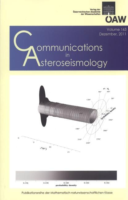 Communications in Asteroseismology Volume 163, 2011 by Berger, Michael