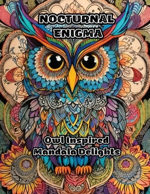 Nocturnal Enigma: Owl Inspired Mandala Delights by Colorzen