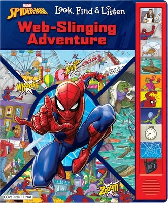 Marvel Spider-Man: Web-Slinging Adventure Look, Find & Listen Sound Book: Look, Find & Listen by Pi Kids