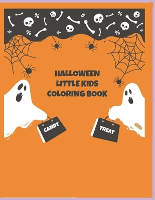 Halloween Little Kids Coloring Book: Coloring Book For Kids, Halloween Book Contains 45 Different Coloring Pages 8.5x11 inches, Children will have Fun by Mh, Nano