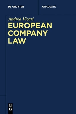 European Company Law by Vicari, Andrea