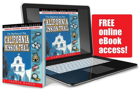 The Mystery on the California Mission Trail by Marsh, Carole