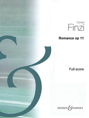 Finzi: Romance, Op. 11 for String Orchestra Score by Finzi, Gerald
