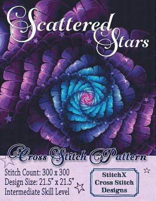 Scattered Stars Cross Stitch Pattern by Stitchx