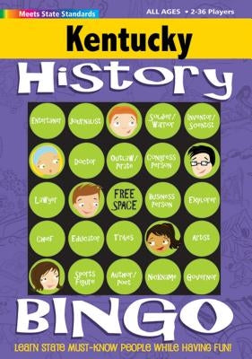 Kentucky History Bingo Game! by Gallopade International
