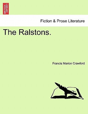 The Ralstons. by Crawford, F. Marion