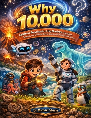 Why 10,000? Children's Encyclopedia of Big Numbers: Fun Facts, Science, and Curiosity-Driven Learning for Primary School Students by Dr Michael Steele