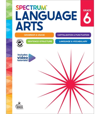 Spectrum Language Arts Workbook, Grade 6 by Spectrum