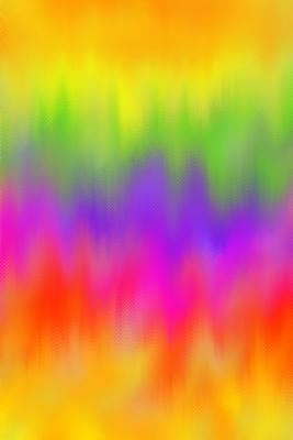 LETTERS To MYSELF JOURNAL - COLORFUL RAINBOW SUNRISE SUNSET: a 42-page journal with exquisite artwork on every page. by Powell, Judy