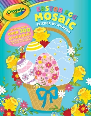 Crayola Easter Egg Mosaic Sticker by Number by Buzzpop