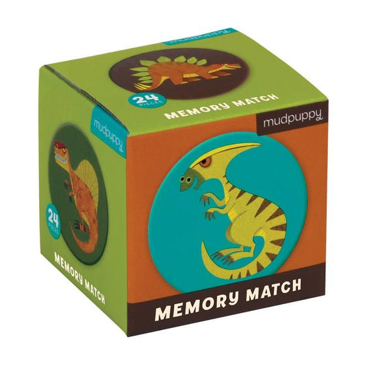 Mighty Dinosaurs Mini Memory Match Game by Mudpuppy