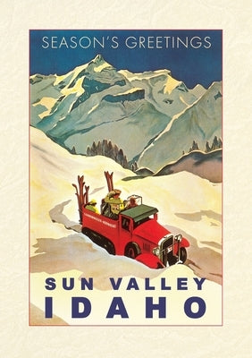 Vintage Lined Notebook Season's Greetings from Sun Valley by Found Image Press