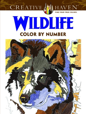 Creative Haven Wildlife Color by Number Coloring Book by Pereira, Diego Jourdan