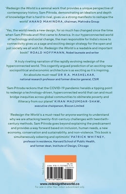 Redesign the World - A Global Call to Action by Pitroda, Sam