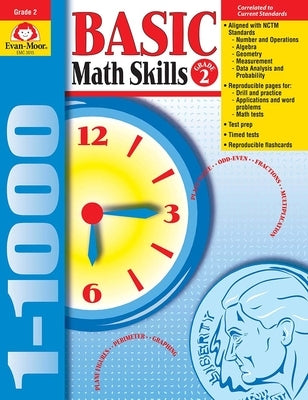 Basic Math Skills, Grade 2 Teacher Resource by Evan-Moor Corporation