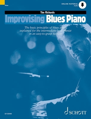 Improvising Blues Piano by Richards, Tim