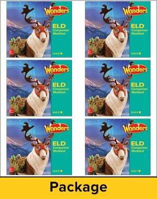 Wonders for English Learners, Gr 5 Beginner Companion Worktext Pkg by McGraw Hill