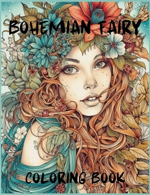 Bohemian Fairy coloring book by Woodland, August