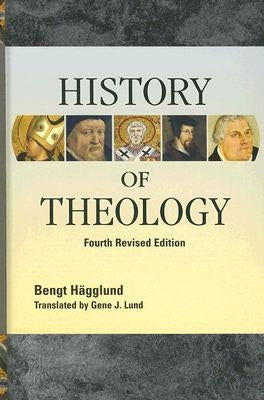 History of Theology by Hagglund, Bengt