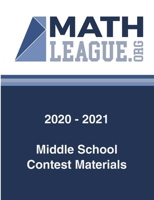 2020-2021 Middle School Contest Materials by Sanders, Tim