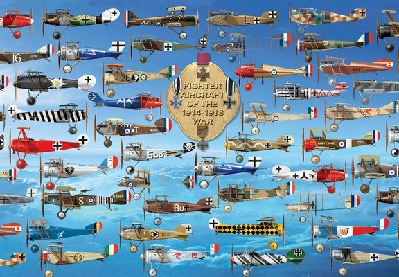Fighter Aircraft of the 1914-1918 War: 1000 Piece Jigsaw Puzzle by Dempsey, Harry