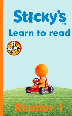 Sticky's Lear to Read: Reader 1: 8 Simple Beginner Books for Early Readers (Ages 4-6) by Cox, Caroline