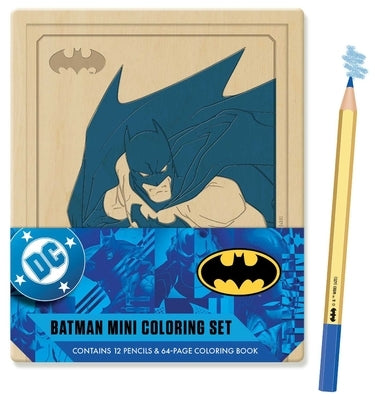 Batman Mini Coloring Set: Contains 64pp Coloring Book and 12 Premium Colored Pencils by Insight Editions
