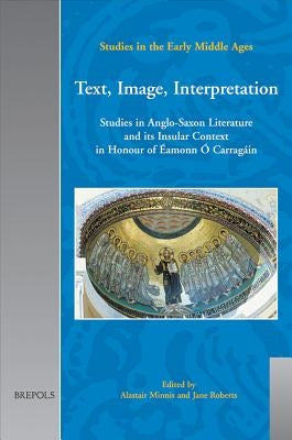 Text, Image, Interpretation: Studies in Anglo-Saxon Literature and Its Insular Context in Honour of Eamonn O Carragain by Minnis, Alastair