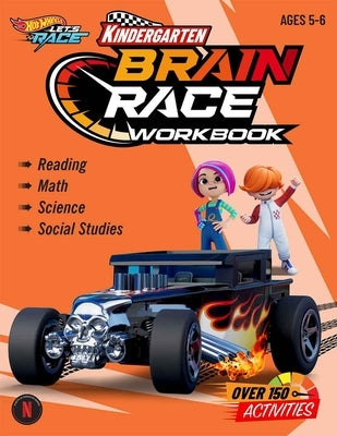 Hot Wheels Brain Race Kindergarten Workbook by Teacher Created Materials