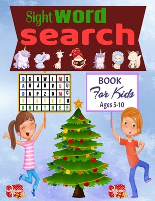sight words word search for kids: word search Puzzles with pictures by Familly, Snay