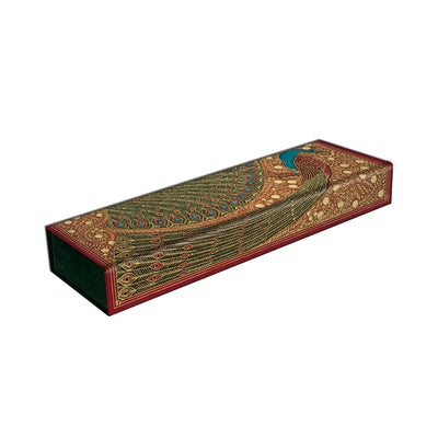 Hafiz's Peacocks Pencil Case by Paperblanks (Sangorski & Sutcliffe) by Paperblanks