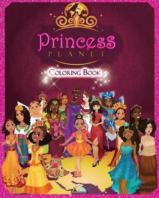 Princess Planet: Coloring Book by Cook, Israel