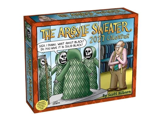 The Argyle Sweater 2027 Day-To-Day Calendar by Hilburn, Scott