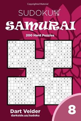 Sudoku Samurai - 200 Hard Puzzles 9x9 (Volume 8) by Veider, Dart