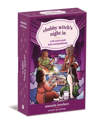 Chubby Witch's Night in: A 44-Card Oracle Deck and Guidebook by Lovelace, Amanda