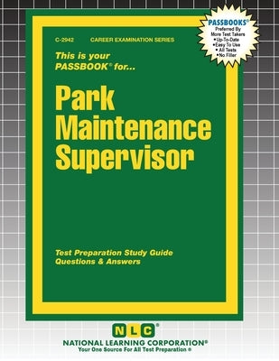 Park Maintenance Supervisor by Passbooks