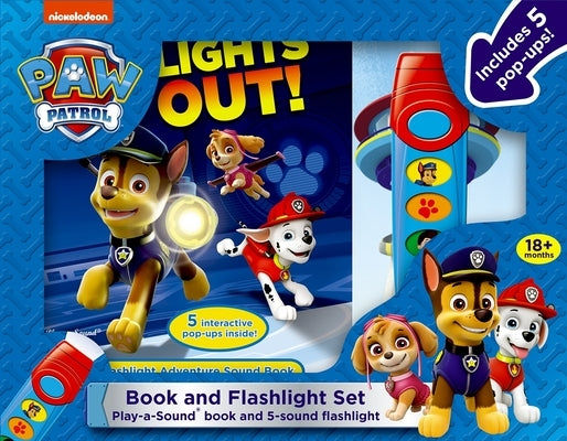 Nickelodeon Paw Patrol: Lights Out! Book and 5-Sound Flashlight Set: Book and Flashlight Set [With Flashlight] by Moore, Harry