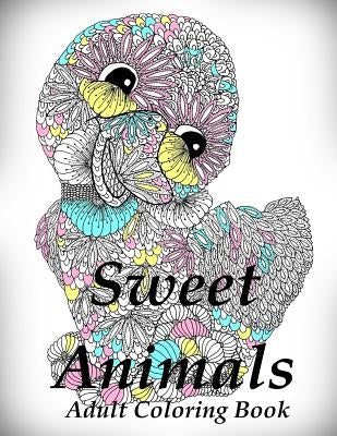 Sweet Animals - Colouring Book (Anti-stress art therapy;-) by The Art of You