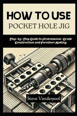 How to Use Pocket Hole Jig: Step-by-Step Guide to Professional-Grade Construction and Furniture Making by Vanderpool, Steve